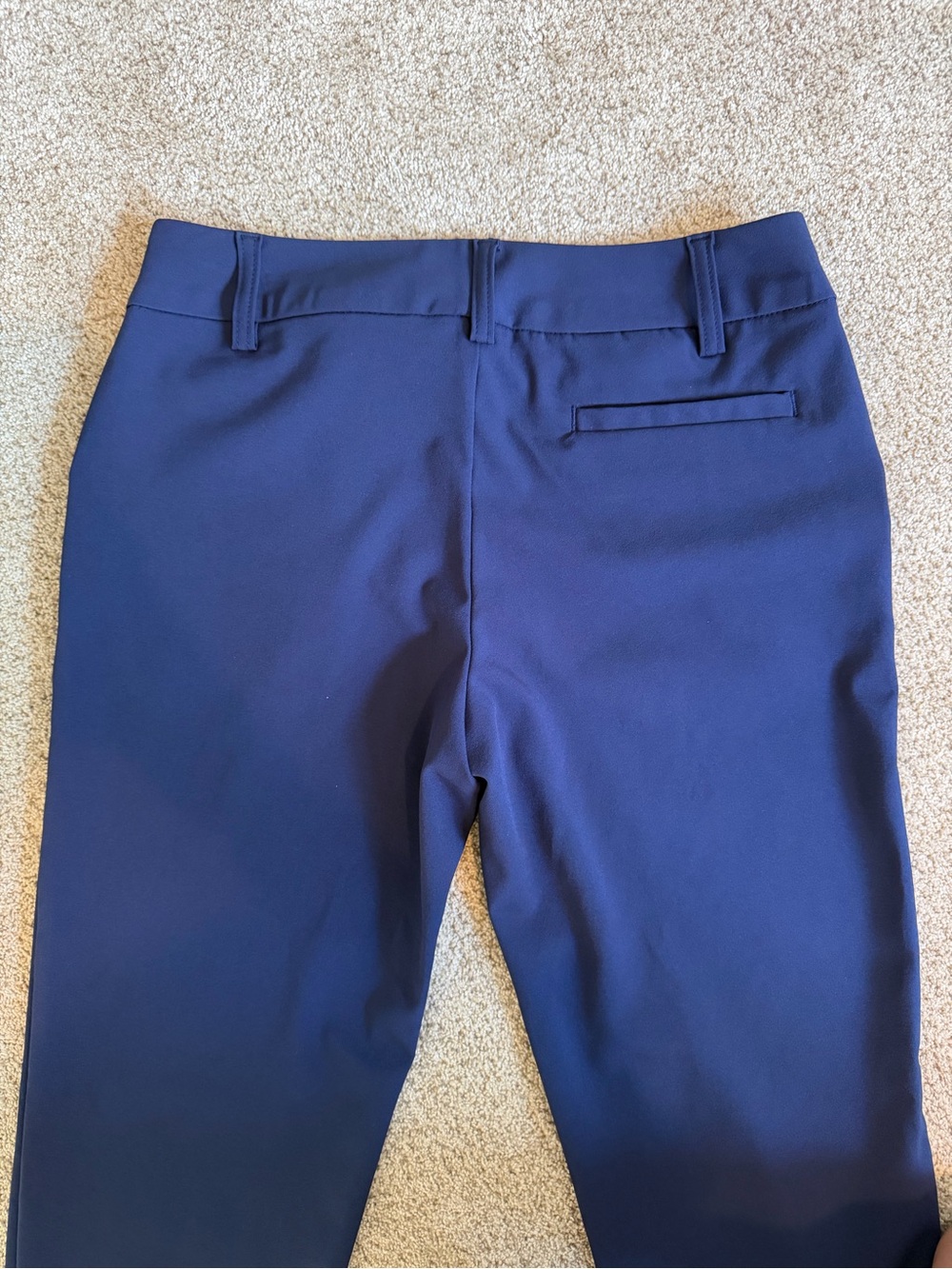 Lilly Pulitzer Luxletic Cameron Navy Skinny Performance Pants Stretch Preppy - Picture 8 of 11